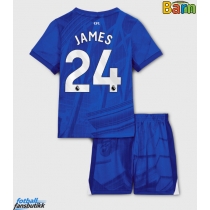 Chelsea Reece James #24 Hjemmedraktsett Barn 2025-26 Kortermet (+ Korte bukser)